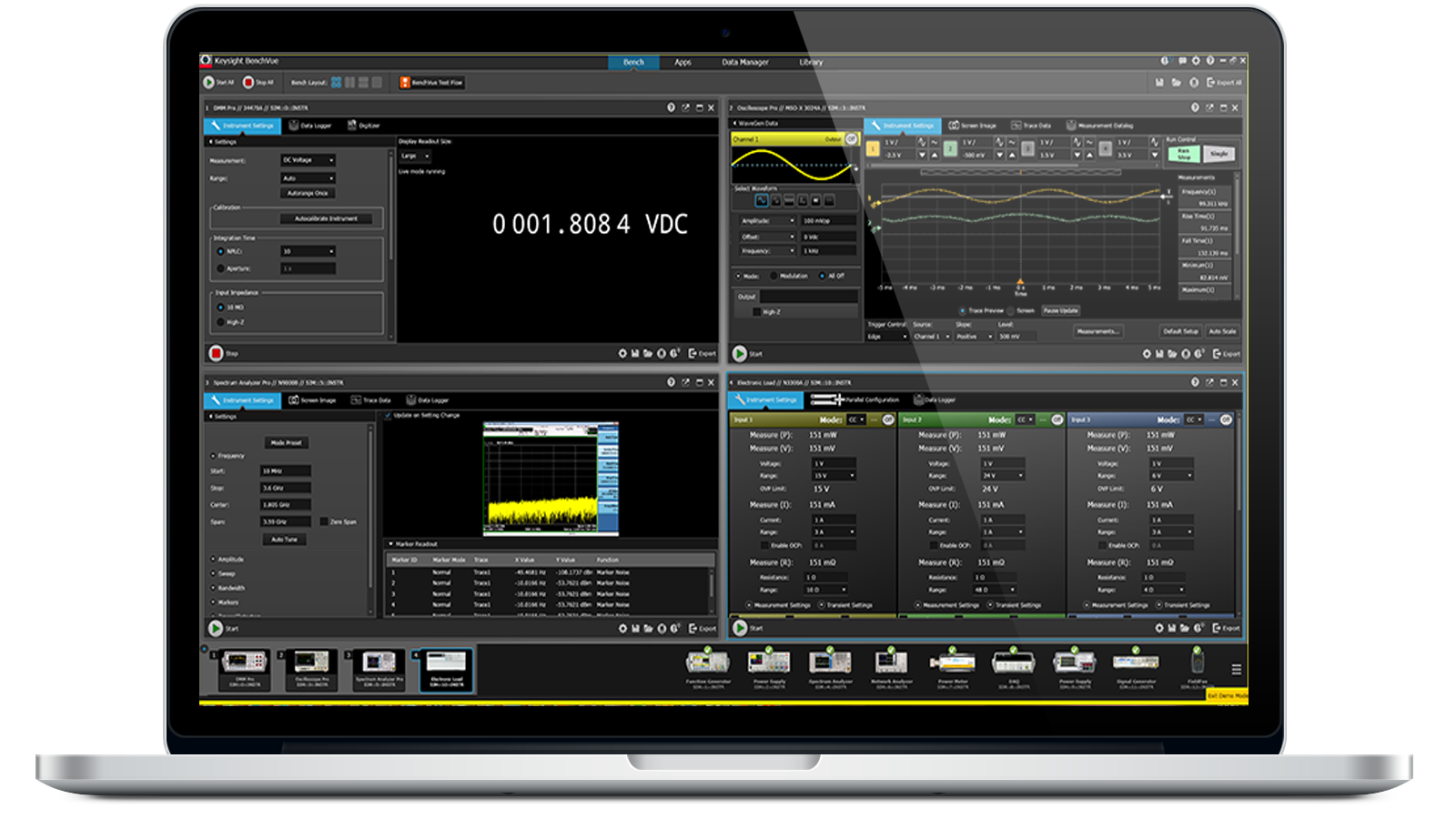Keysight PathWave BenchVue software